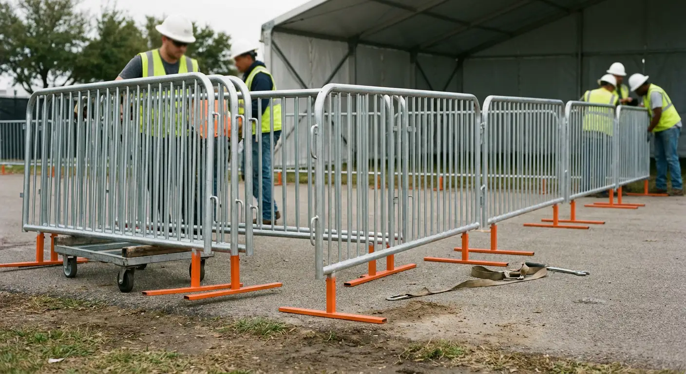 Pedestrian Barricades in Greenwich, CT
