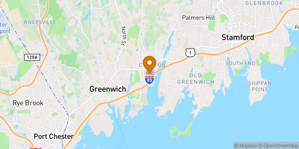  neighborhood map in Greenwich, CT