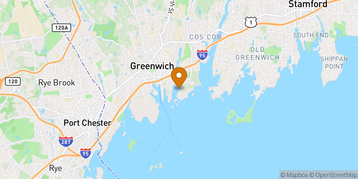  neighborhood map in Greenwich, CT