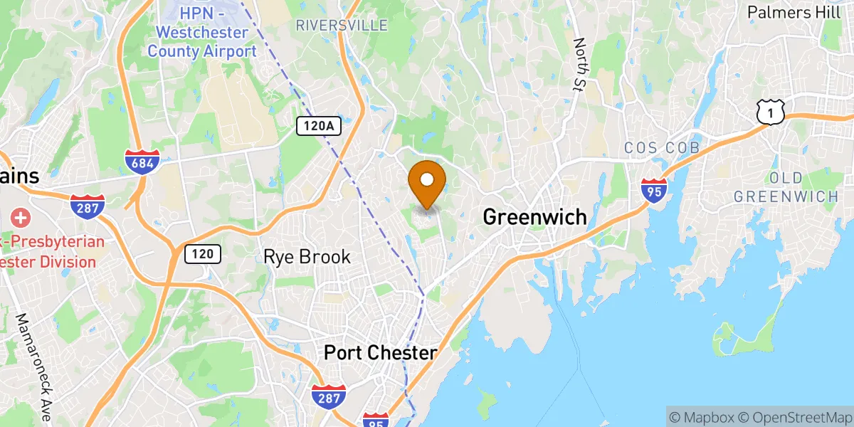  neighborhood map in Greenwich, CT