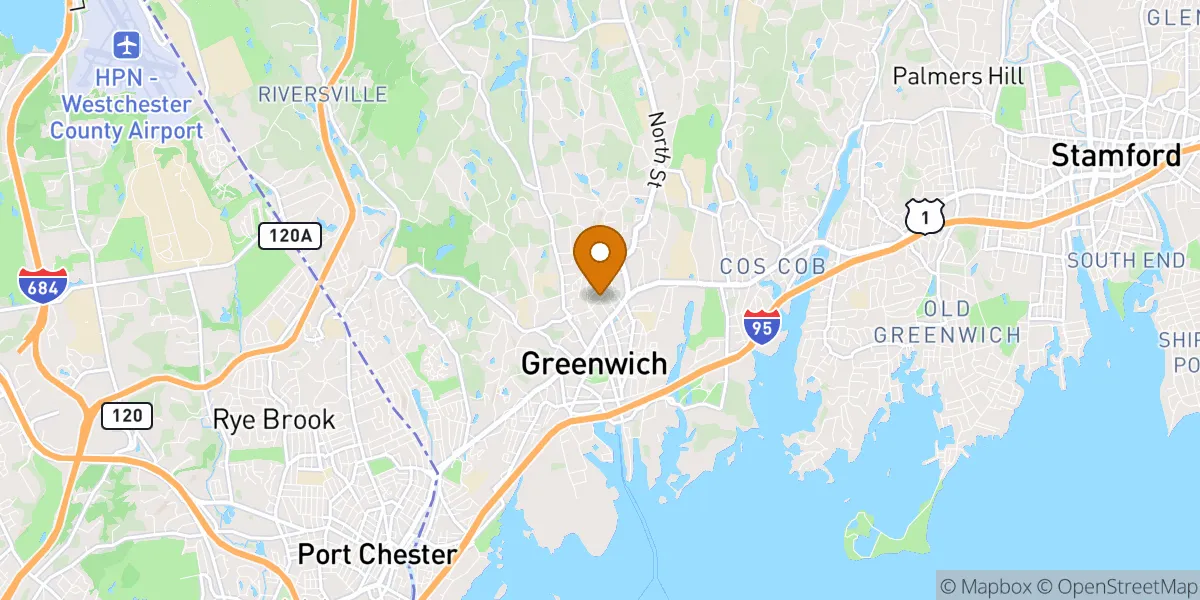  neighborhood map in Greenwich, CT