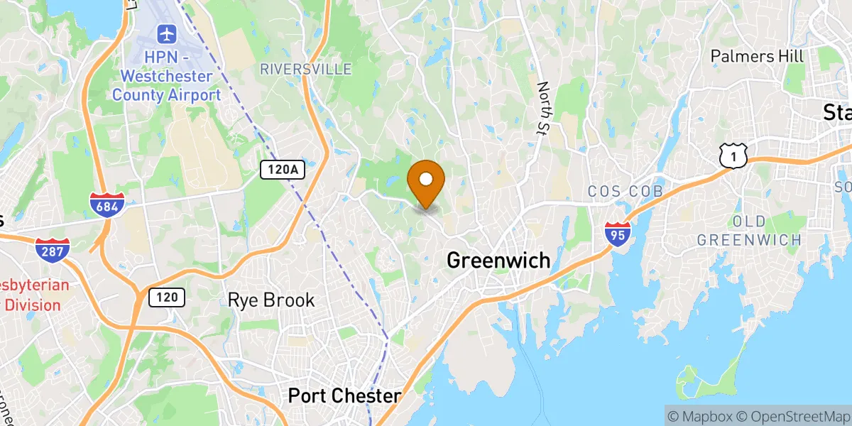  neighborhood map in Greenwich, CT